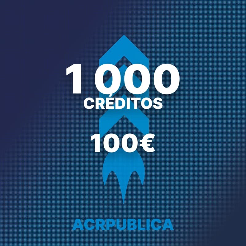 1000 CREDITOS