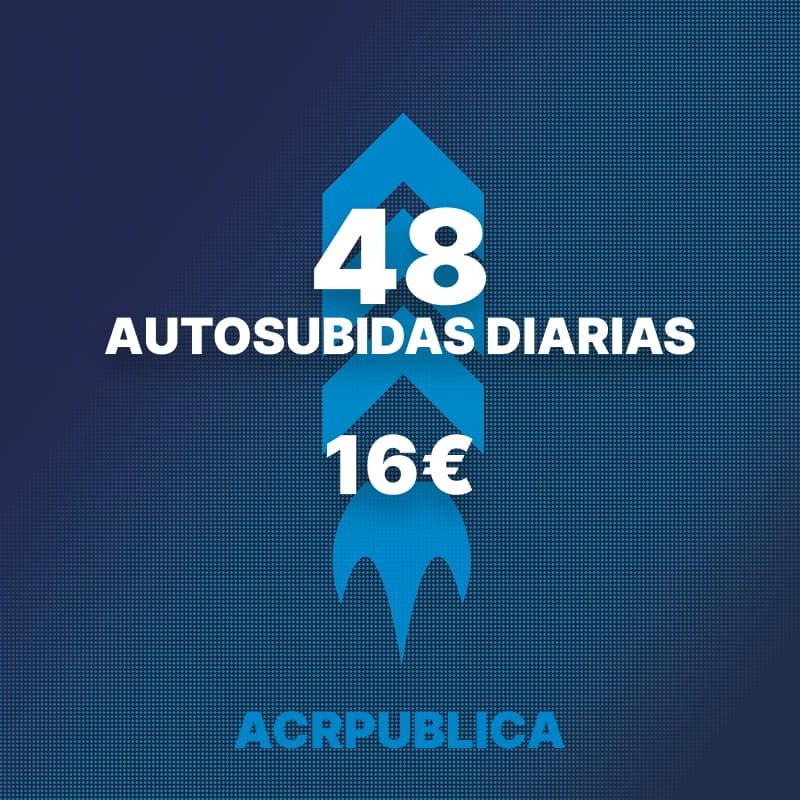 48 AUTOSUBIDAS DIARIAS